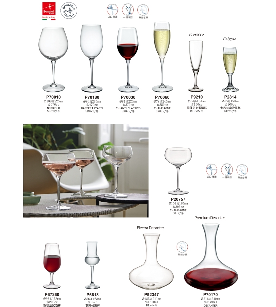 Bormioli Rocco Electra 醒酒器/1入