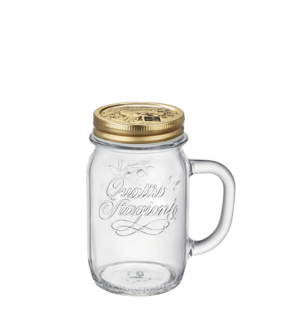 Bormioli Rocco 四季附柄果醬罐-480ml/1入