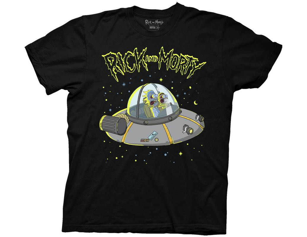 Rick and Morty 瑞克和莫蒂 Spaceship 太空船系列短TEE / 外套
