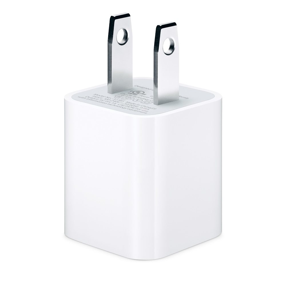 iPhone 5W 充電器 （小白充）