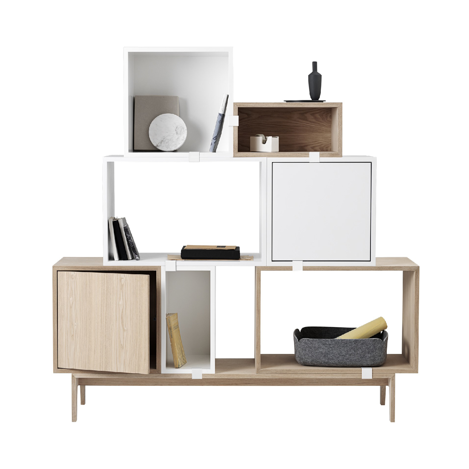 堆砌 2.0 / 置物櫃系統 by Muuto