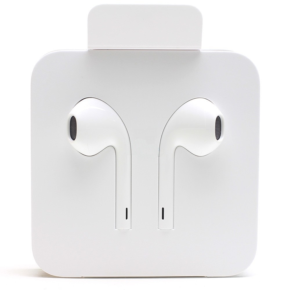 蘋果 原廠 iPhone 耳機 線控+麥克風 EarPods - Lightning 扁頭
