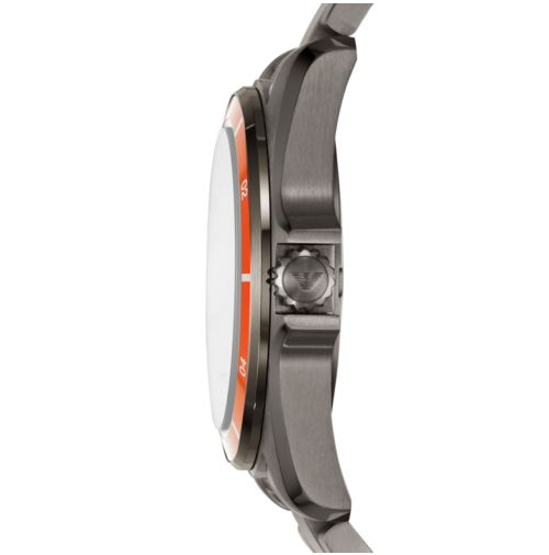 萬年鐘錶 - ARMANI   黑灰休閒系列男錶  AR11178  表徑44MM