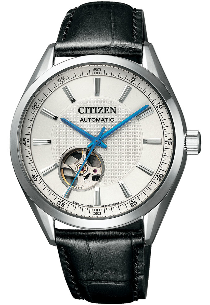 萬年鐘錶 - Citizen 星辰錶 機械腕錶  男錶  NH9111-11A  錶徑40MM