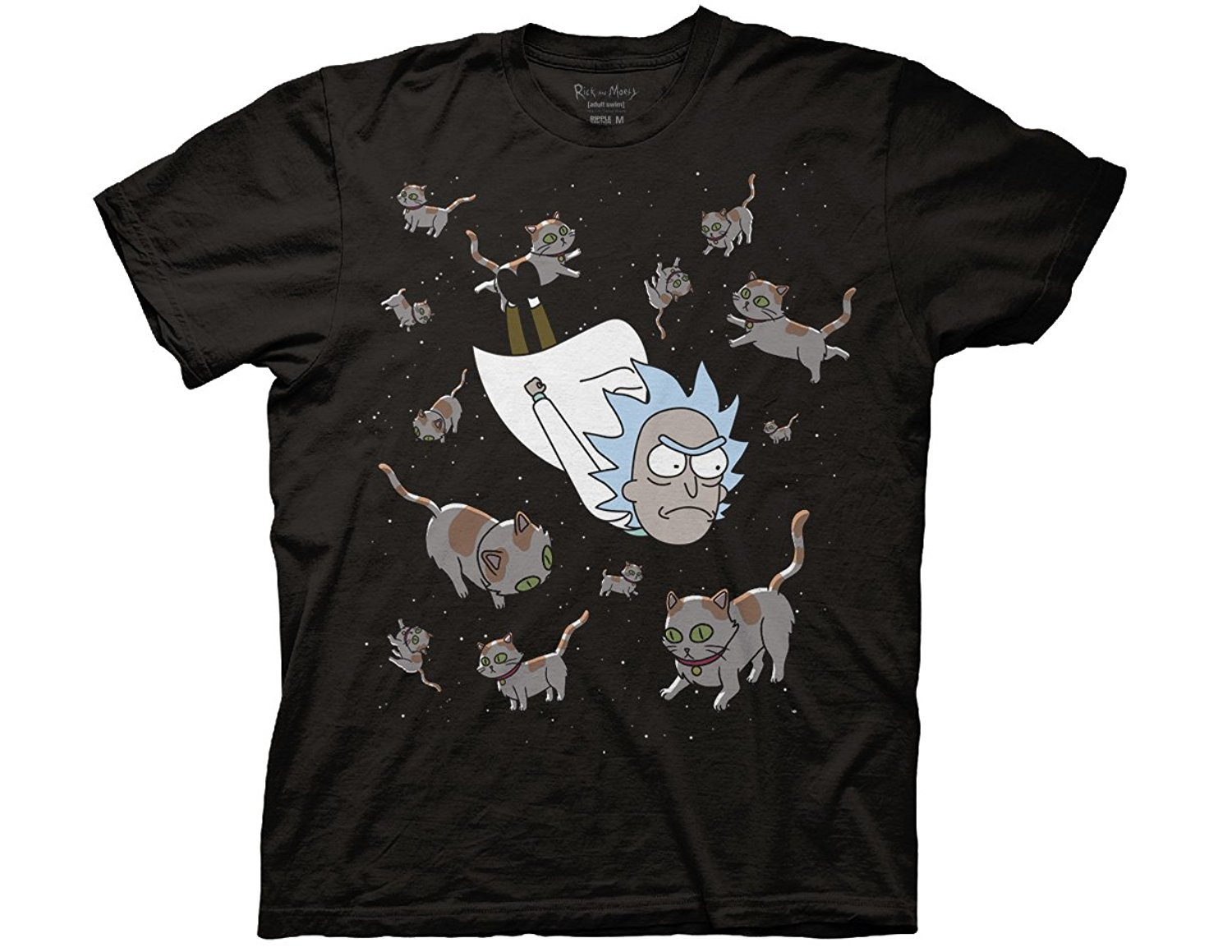 Rick and Morty - 瑞克黑色系列短T / 瑞克和莫蒂