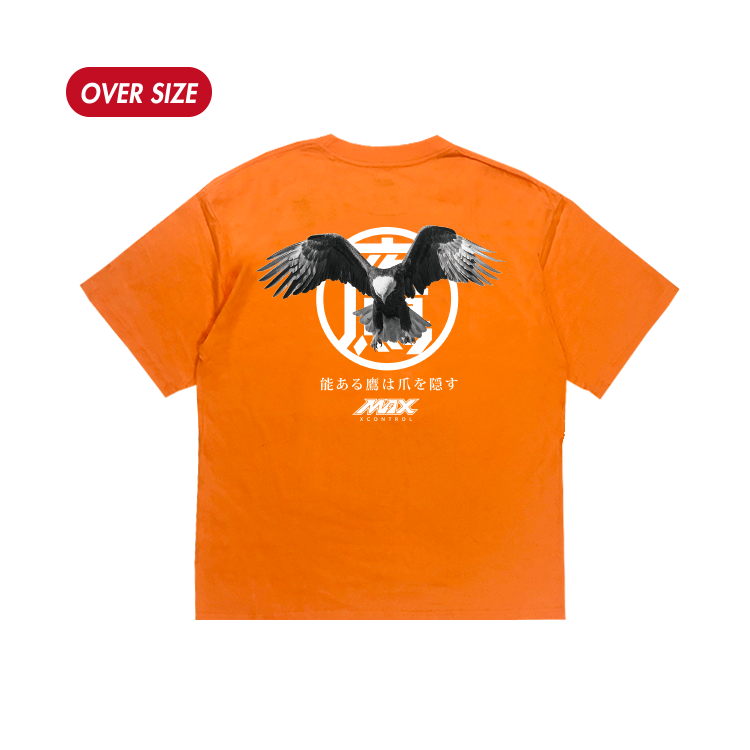 MAXXC 日本飛翔老鷹短T-橘