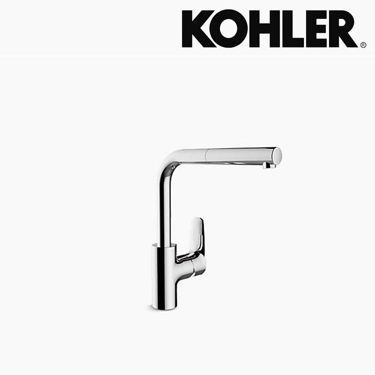 Kohler "Aleo" K-99175K-4-CP Kitchen Faucet - With GA Approval