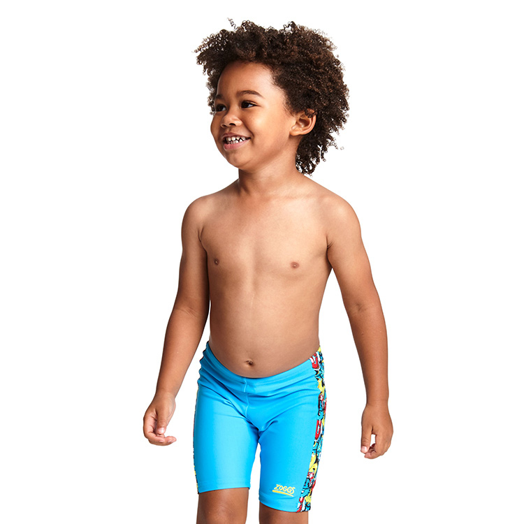 ZOGGS 幼童《五彩河豚》及膝泳褲