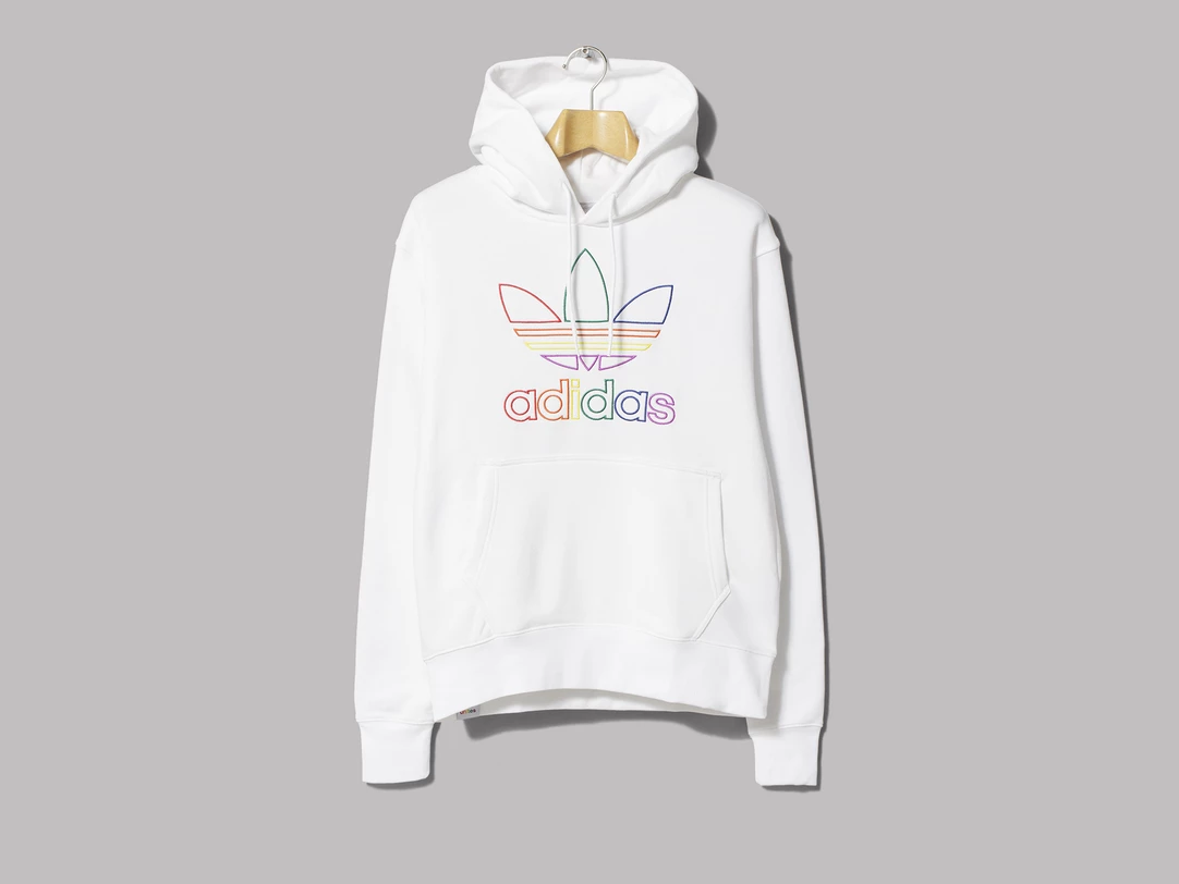 adidas rainbow sweatshirt