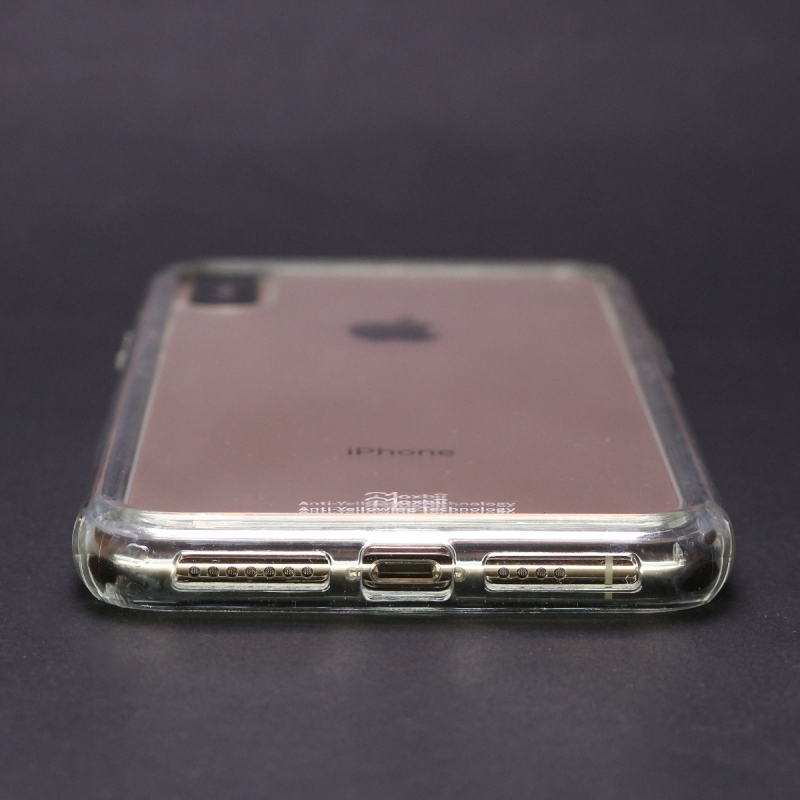 Moxbii iPhone Xs Max D Armor 不變黃軍事防撞殼-透明（清貨）