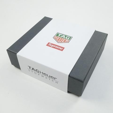 [特價售出無退換]Supreme Tag Heuer Stopwatch 18FW 白色 計時器 碼表 聯名【SUP525】
