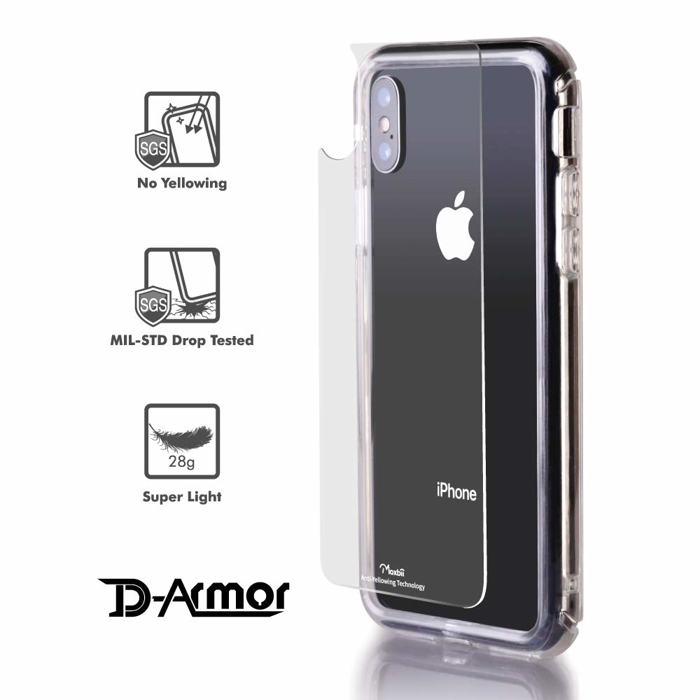 Moxbii iPhone X/Xs D Armor 極空戰甲 不變黃軍事防撞殼（香港行貨）