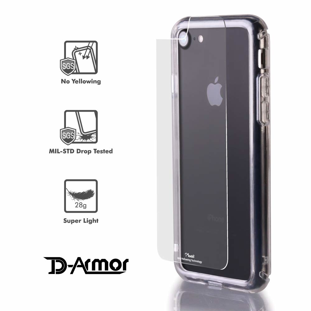 Moxbii iPhone 7/8/SE2020/2022 D Armor 不變黃軍事防撞殼（香港行貨）