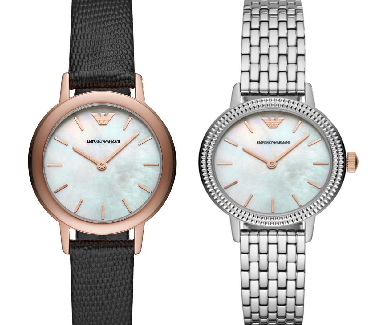 萬年鐘錶 - ARMANI   兩種造型變換  氣質女錶  AR80020 表徑32MM