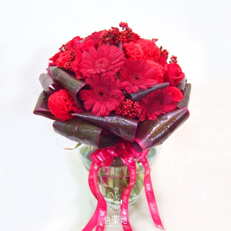 就是紅 I 瓶花   AV190201