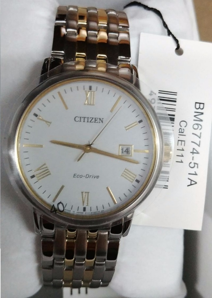Citizen  男士光動能手錶 BM6774-51A