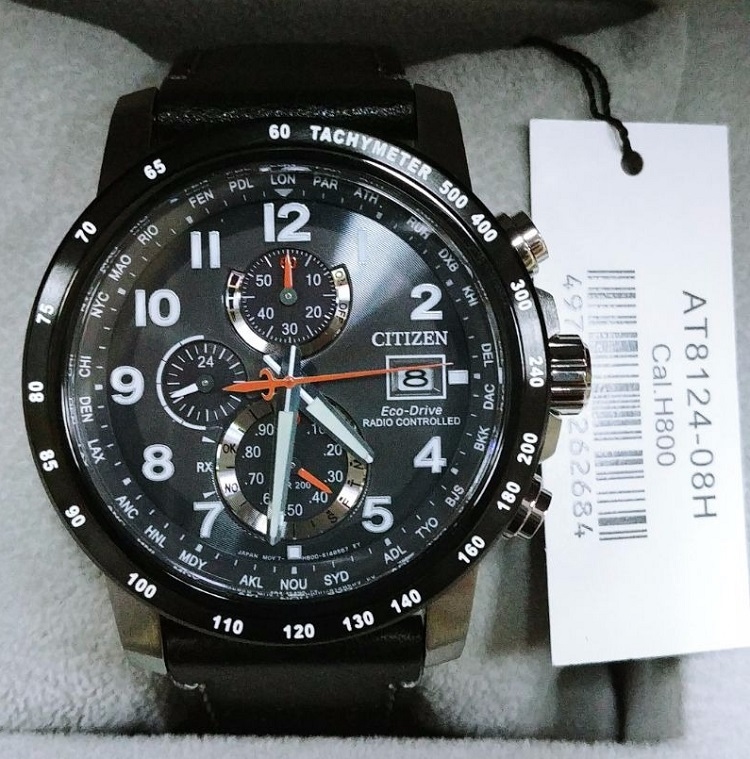  Citizen 光動能電波手錶AT8124-08H