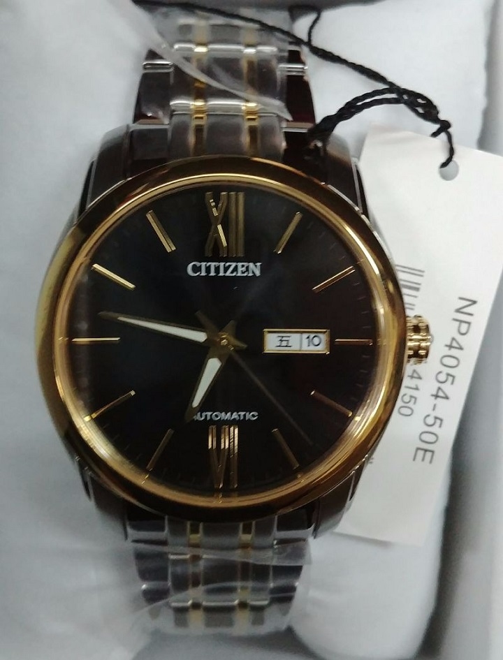 Citizen 男士自動機械手錶 NP4054-50E