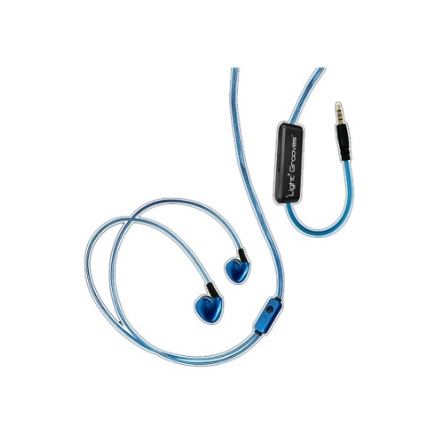 Light Grooves 發光耳機藍色