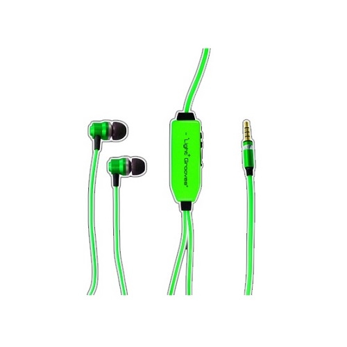 Light Grooves 發光耳機綠色