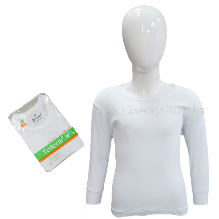 3件裝 精英牌: 童裝薄身圓領長袖衫 (2-18碼)