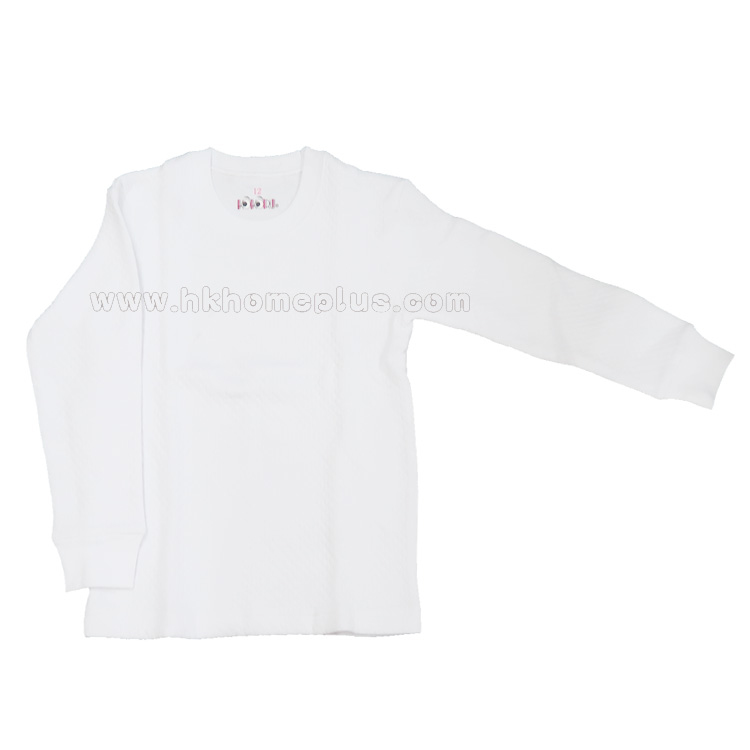 2件裝 Kokoru: 童裝間棉圓領長袖衫 (2-18碼)