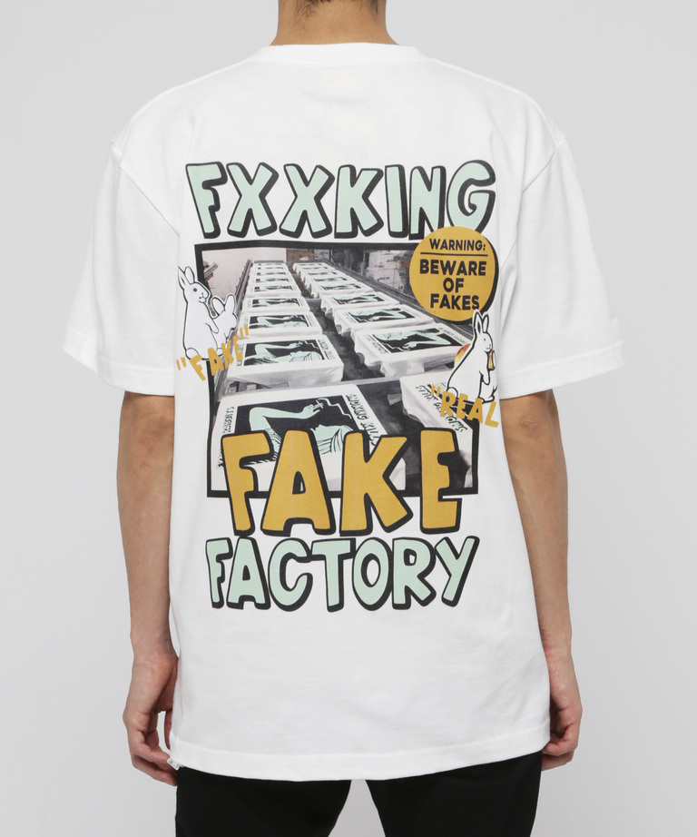 [現貨]#FR2 Fake Factory Tee White