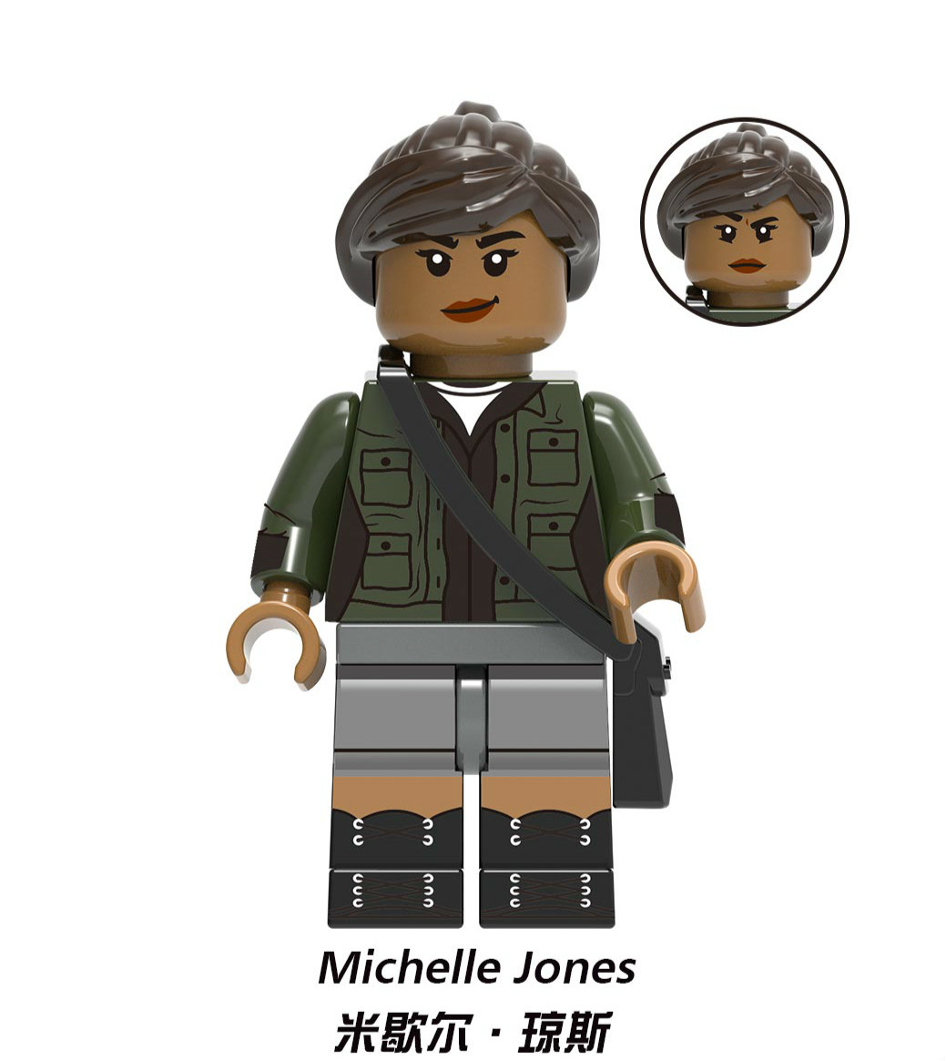 Michelle Jones Spider-Man Custom Marvel Super Heroes Minifigs Minifigures Fit Lego X1347