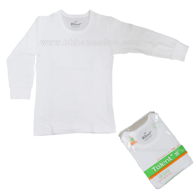 3件裝 精英牌: 童裝厚身圓領長袖衫 (20-31碼)