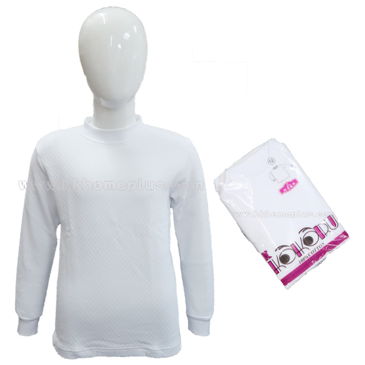 2件裝 Kokoru: 童裝間棉高領長袖衫 (2-18碼)