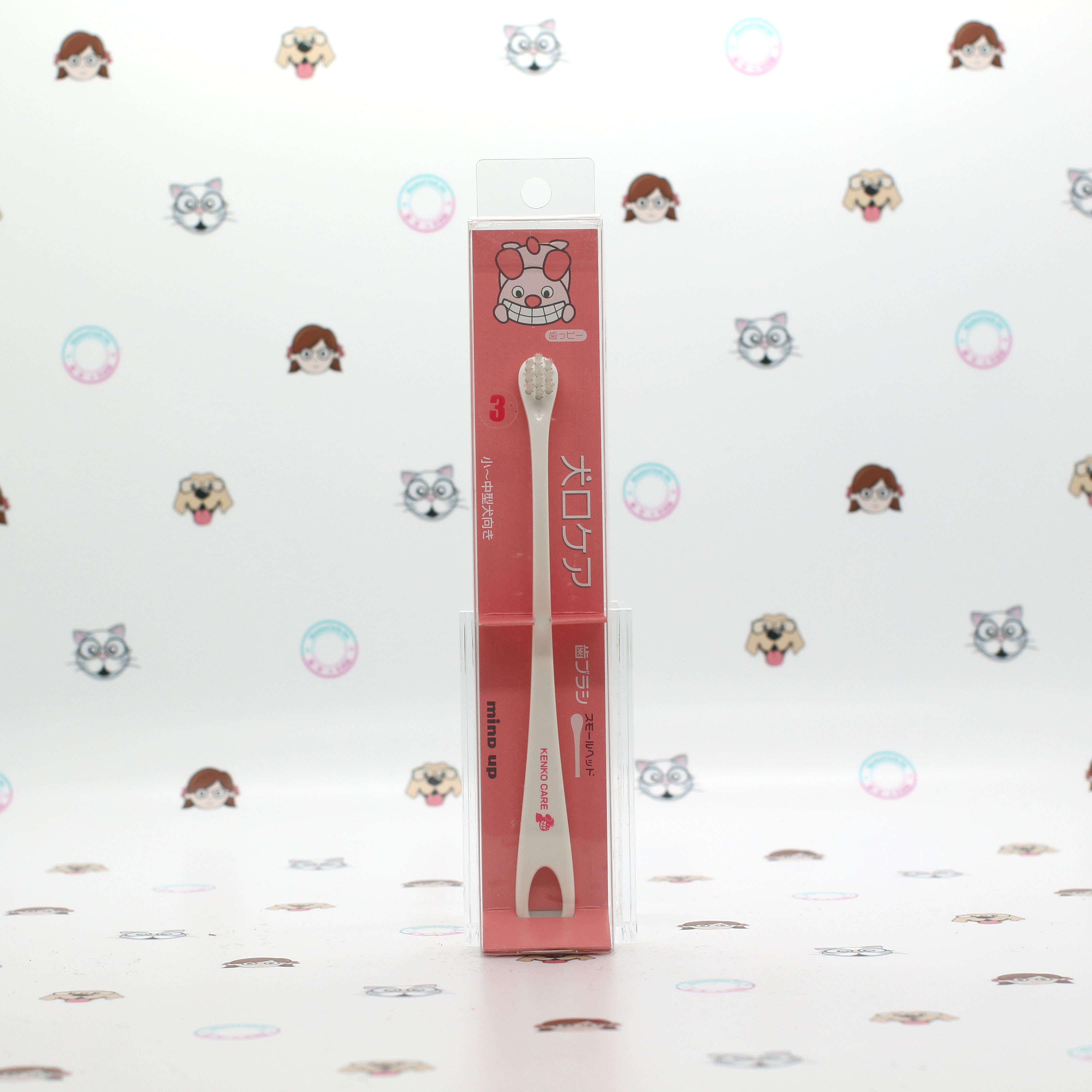 Mind up - 犬用牙刷 (小型刷頭)