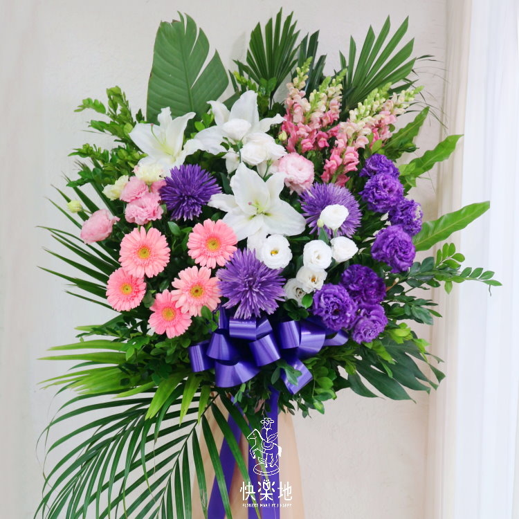 綠羽翩翩 I 高架花籃  SF190225