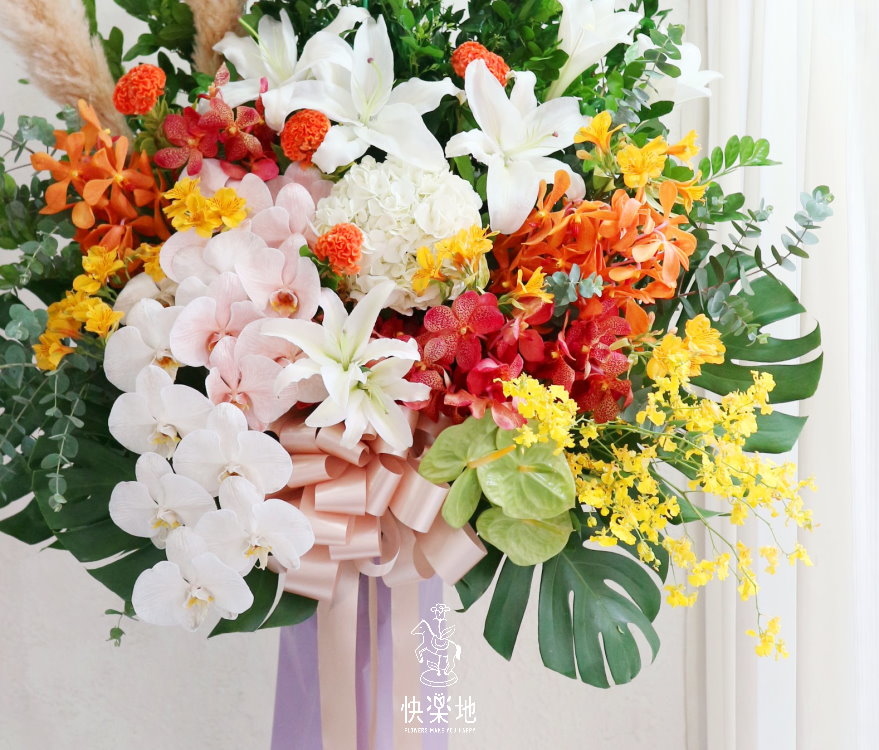 豐收盈滿 I 高架花籃  SF190350