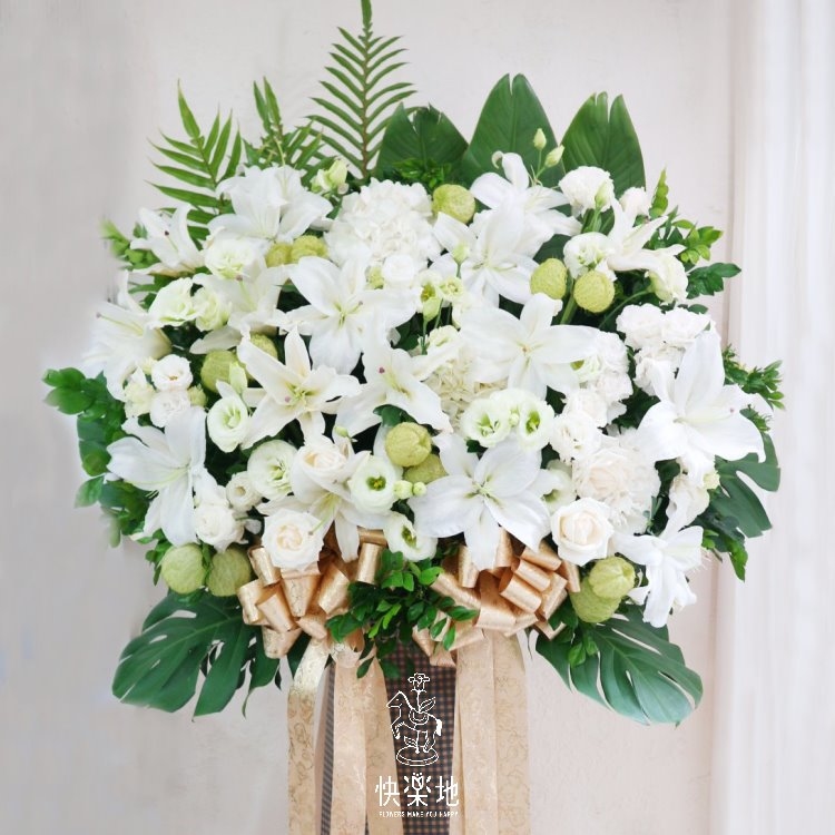 優雅轉身 I 高架花籃  SF194501