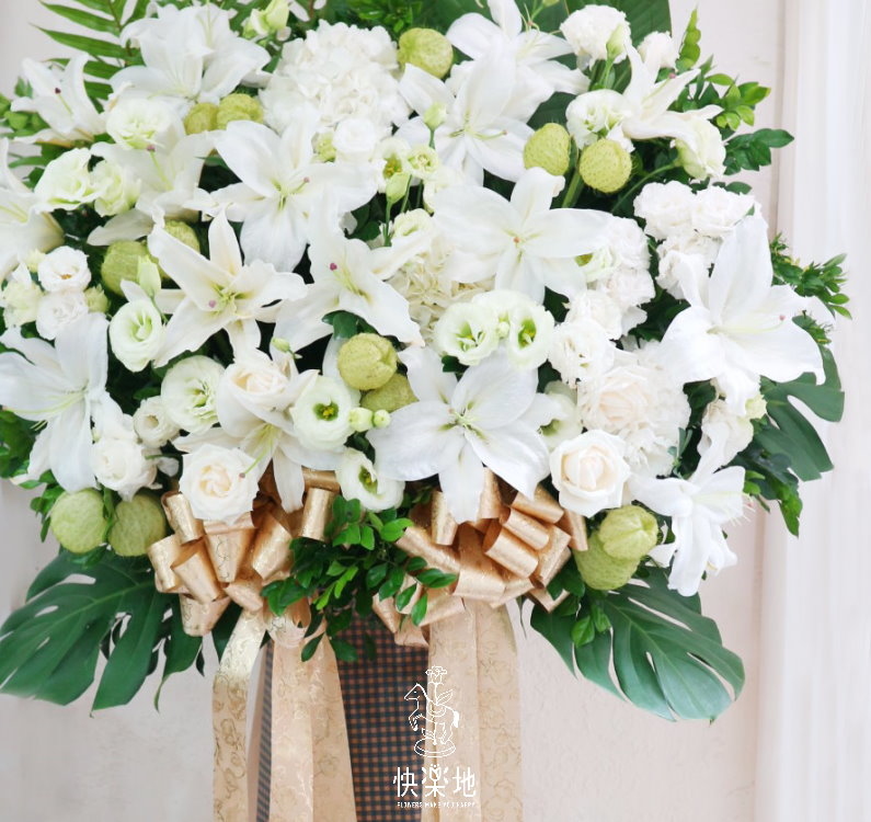 優雅轉身 I 高架花籃  SF194501