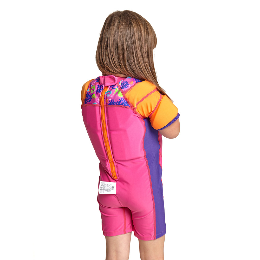 ZOGGS 嬰幼兒《海馬遊樂園》水翼浮力連身泳衣