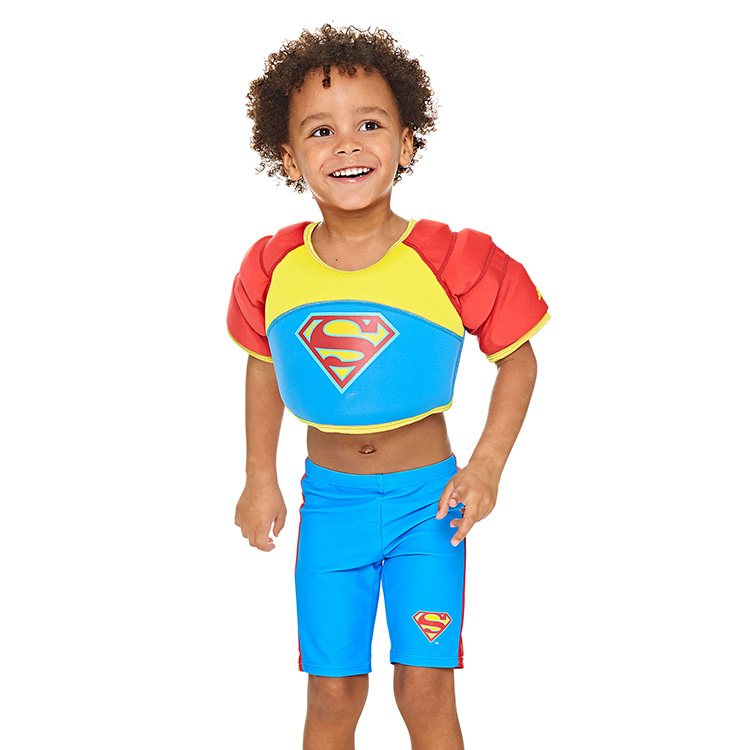 ZOGGSx正義聯盟 嬰幼童超人水翼浮力背心