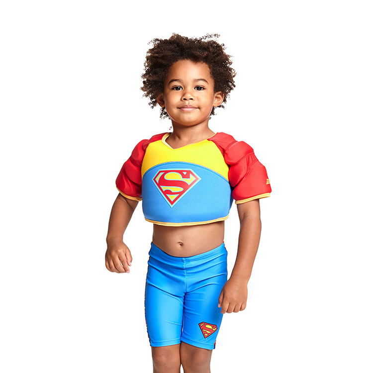 ZOGGSx正義聯盟 嬰幼童超人水翼浮力背心