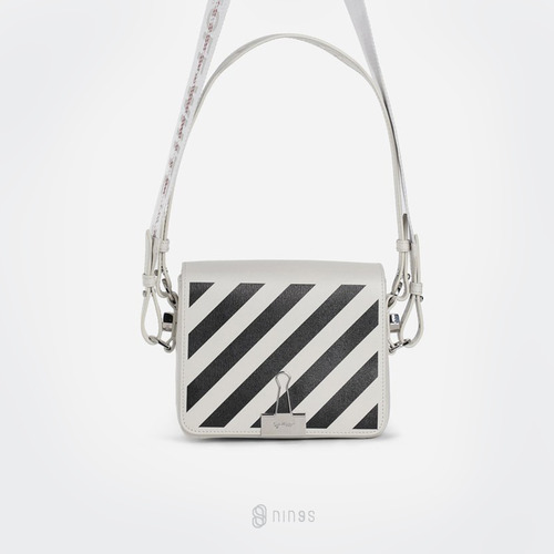 OFFWHITE VIRGIL ABLOH SHOULDER BAGS WHITE