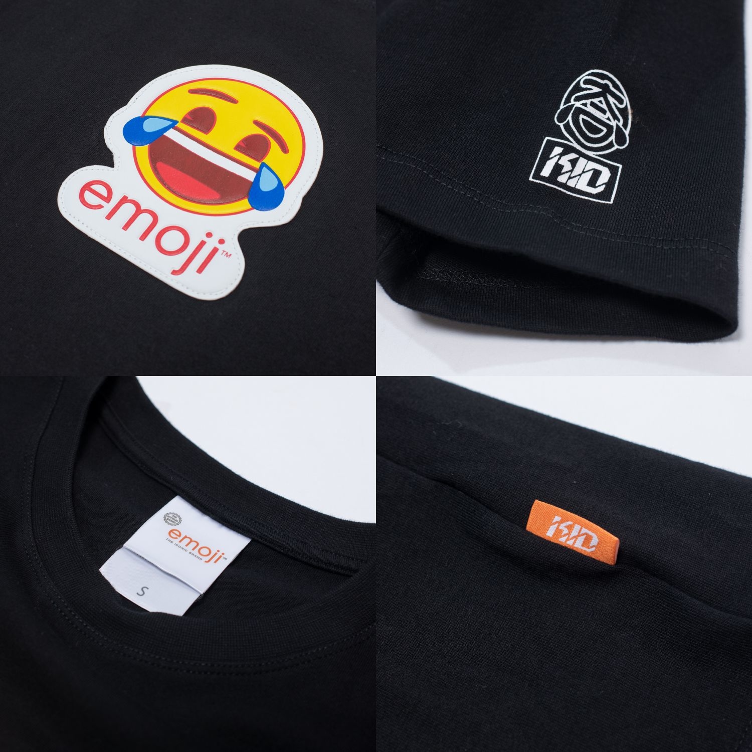 KID ® x emoji 表情符號聯名 笑到哭短T