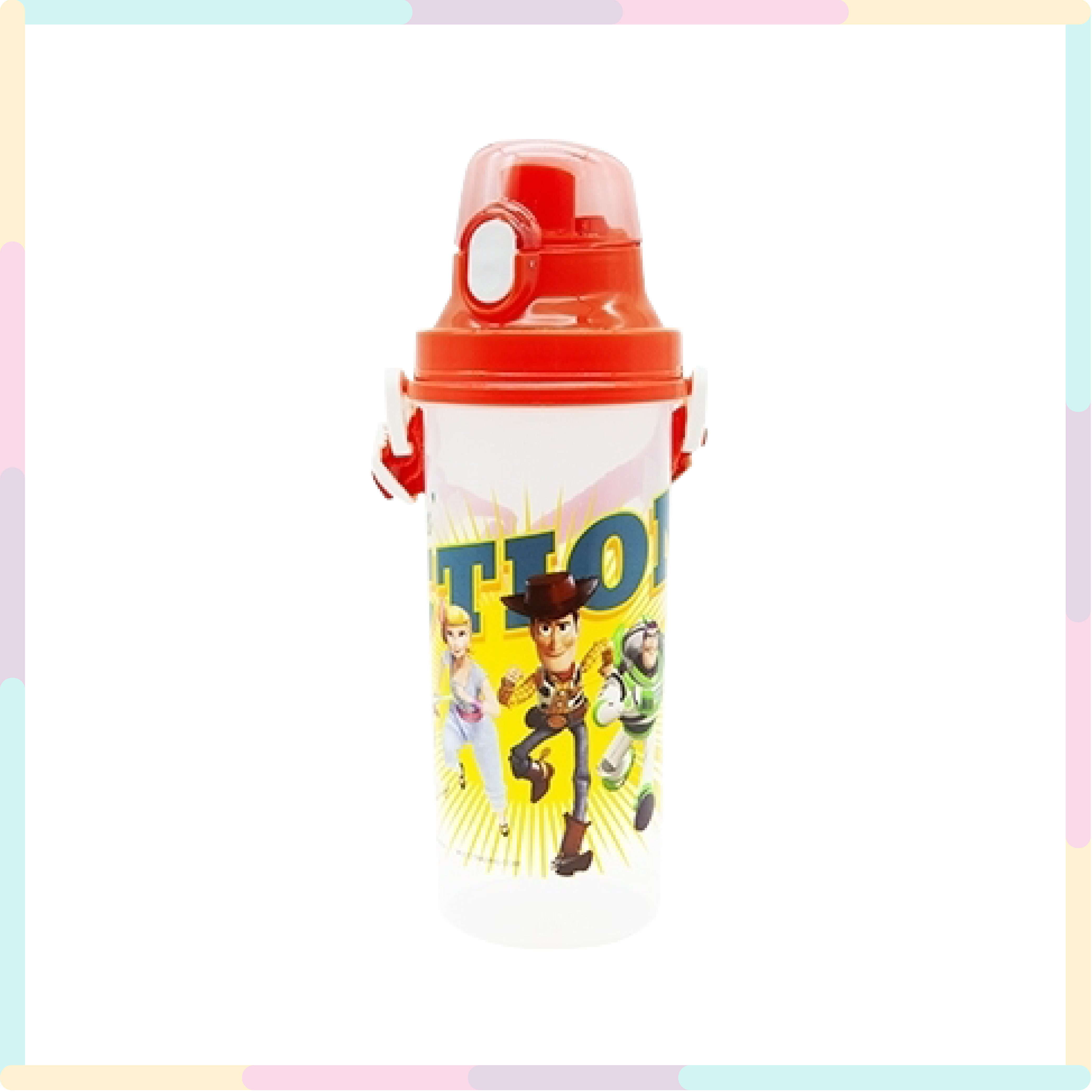 玩具總動員 直立式背帶水壺650ml-35334