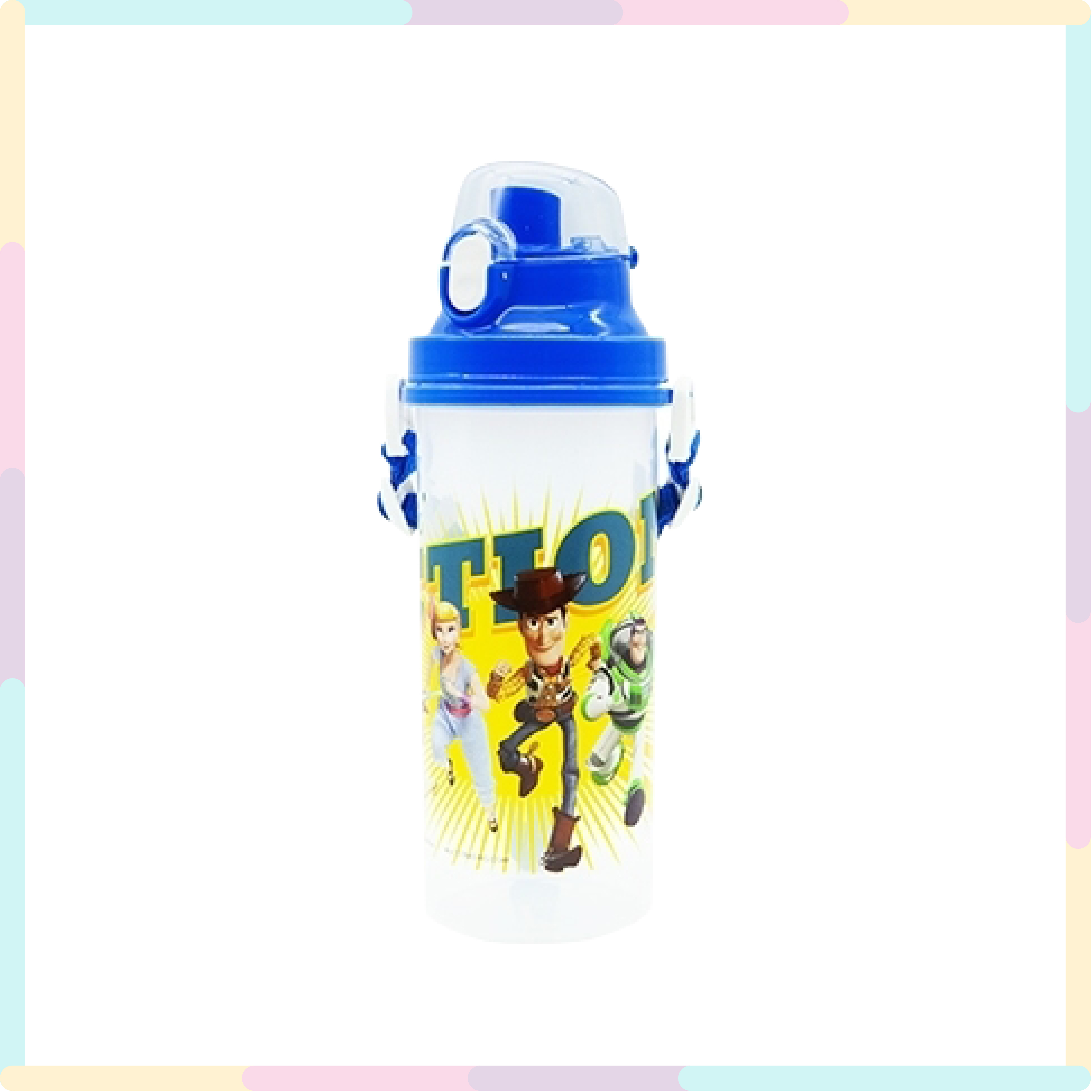 玩具總動員 直立式背帶水壺650ml-35334