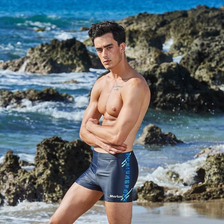 MAR-8150A  休閒平口褲(定位花)-marium燈管