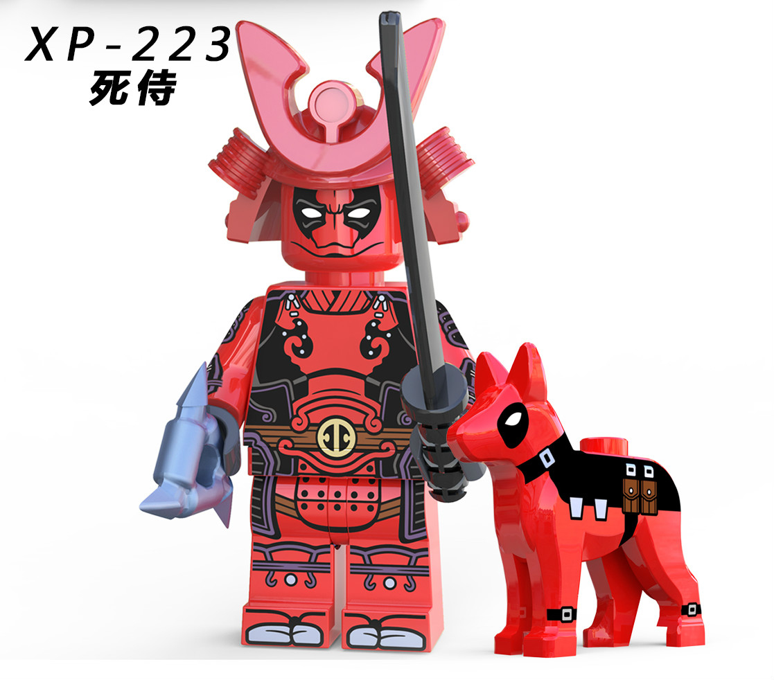 Deadpool Custom Marvel SuperHeroes Minifigures Minifigs Fit Lego XP223