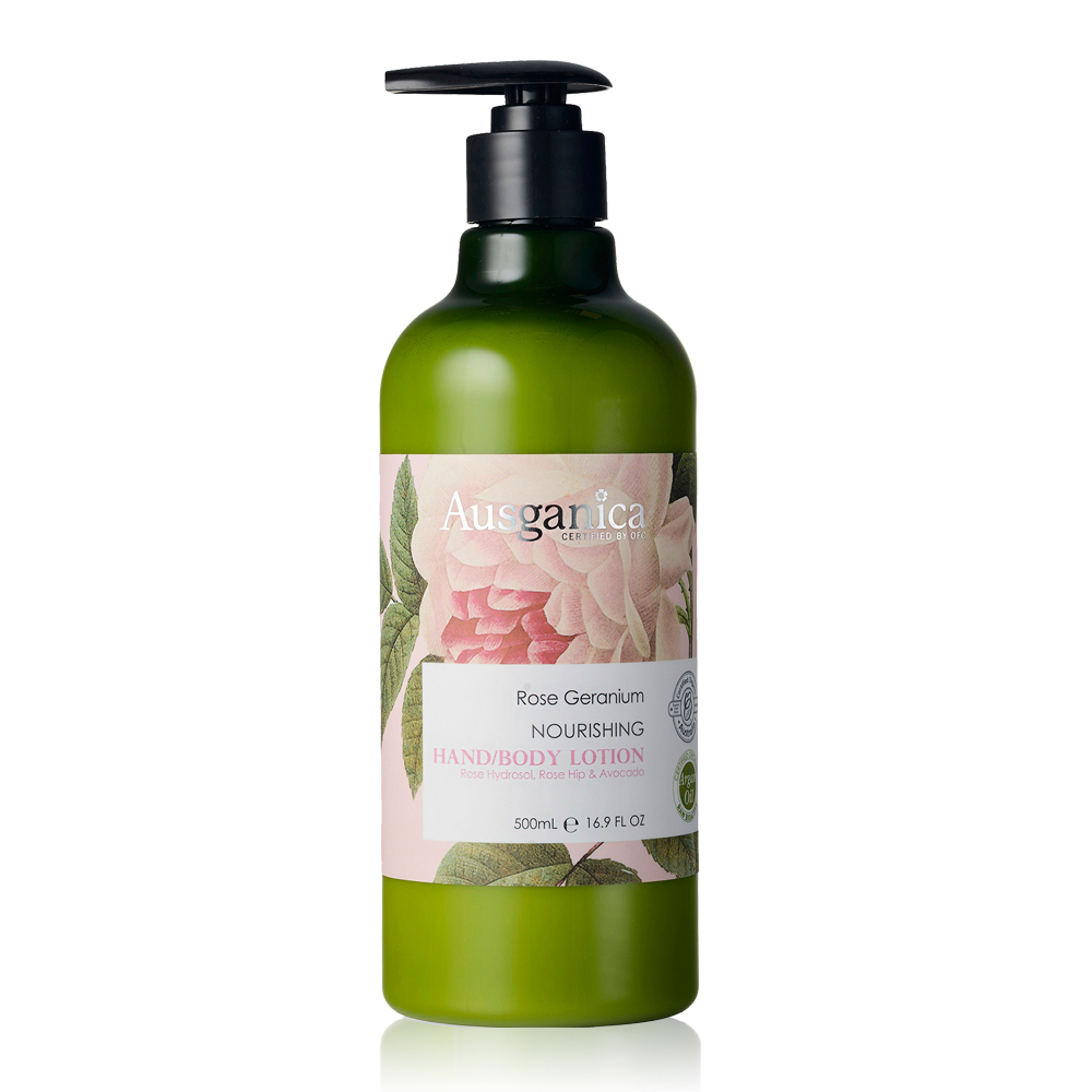 Ausganica 澳潔蕬 玫瑰天竺葵乳液500ML