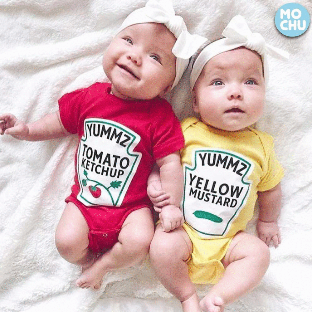 番茄芥末醬包屁衣(兩款)