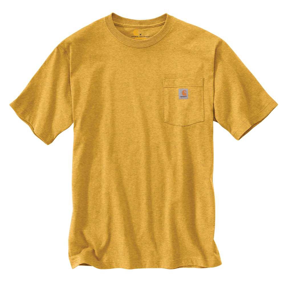 [現貨] Carhartt K87 Pocket Tee "Gold Heather"