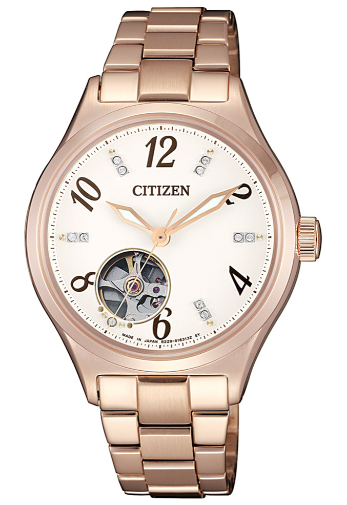 萬年鐘錶 - Citizen 星辰錶 XC女錶 機械錶 PC1002-85A  表徑34MM