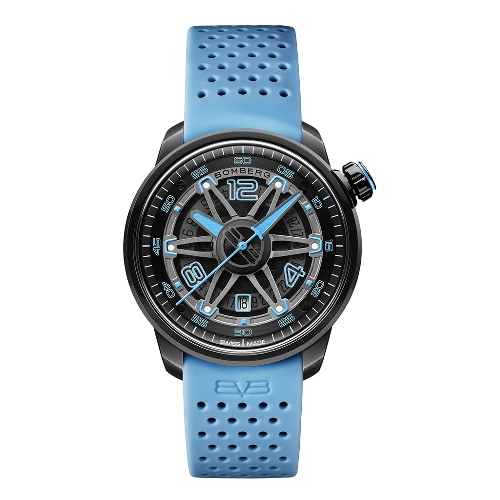 BB-01 自動機械系列黑藍自動大三針