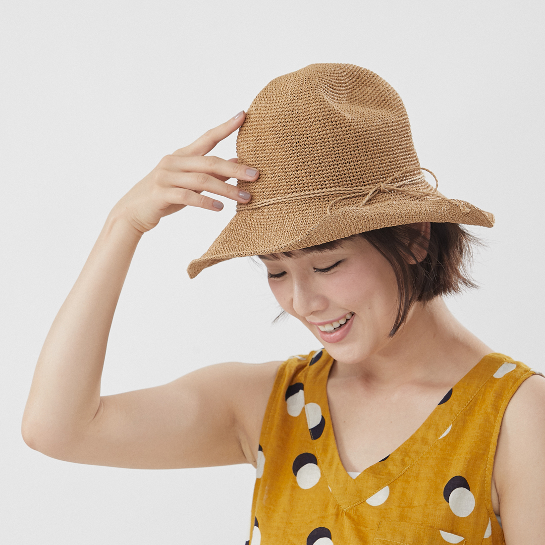 Summer Raffia Straw Hat